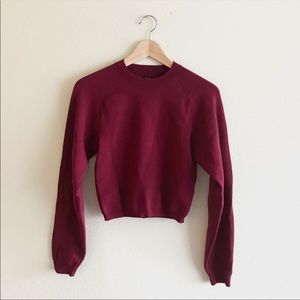 Aritzia Talula Cropped Sweatshirt